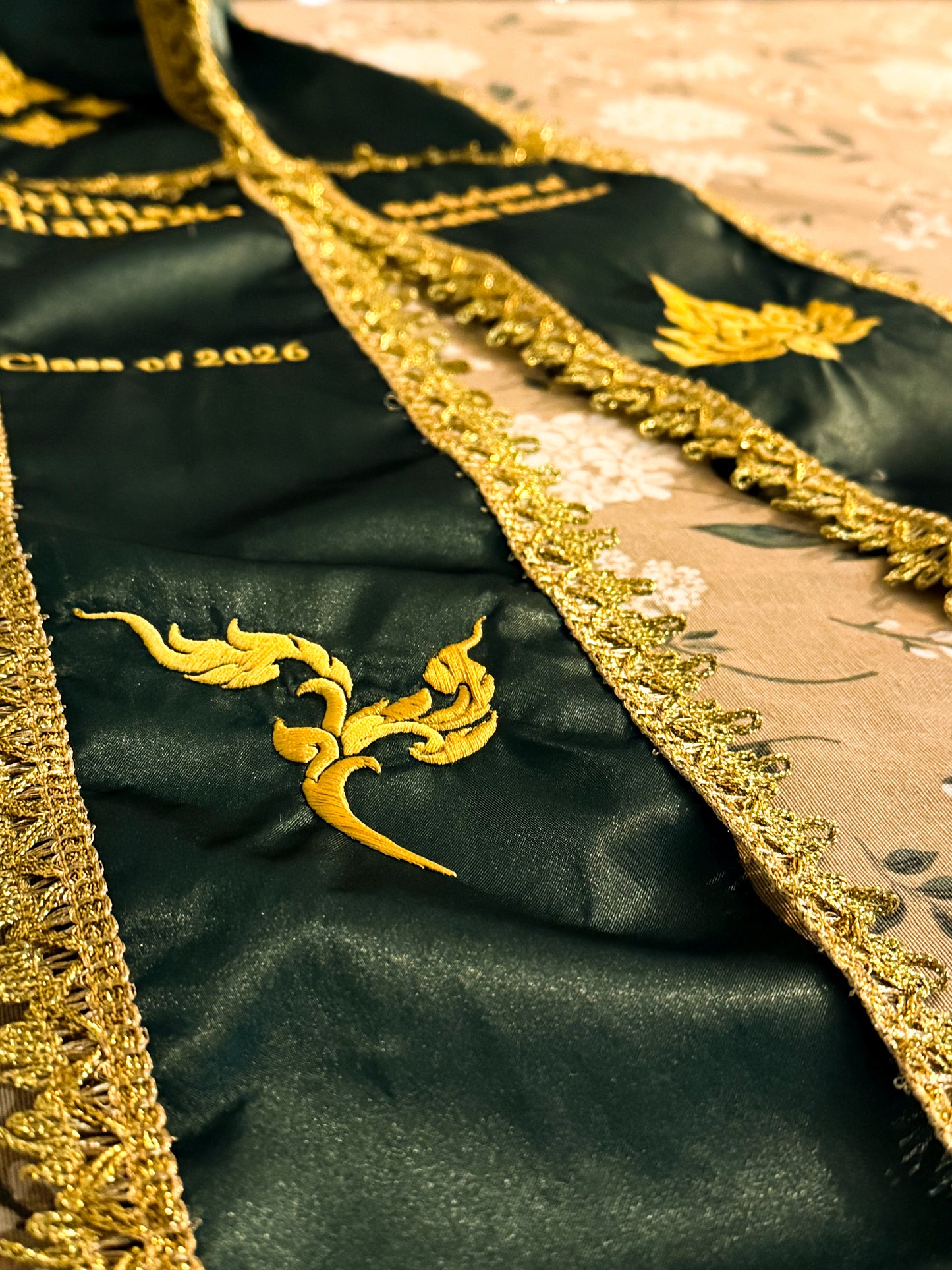 Custom Cultural Graduation Stole/Sash